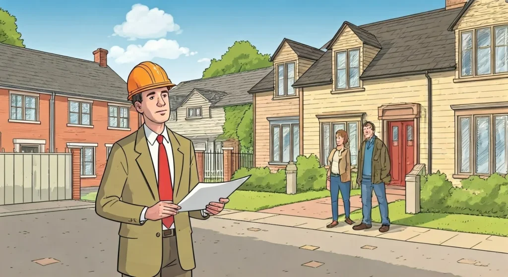 Surveyor resolving complex Party Wall Issues Birmingham effectively
